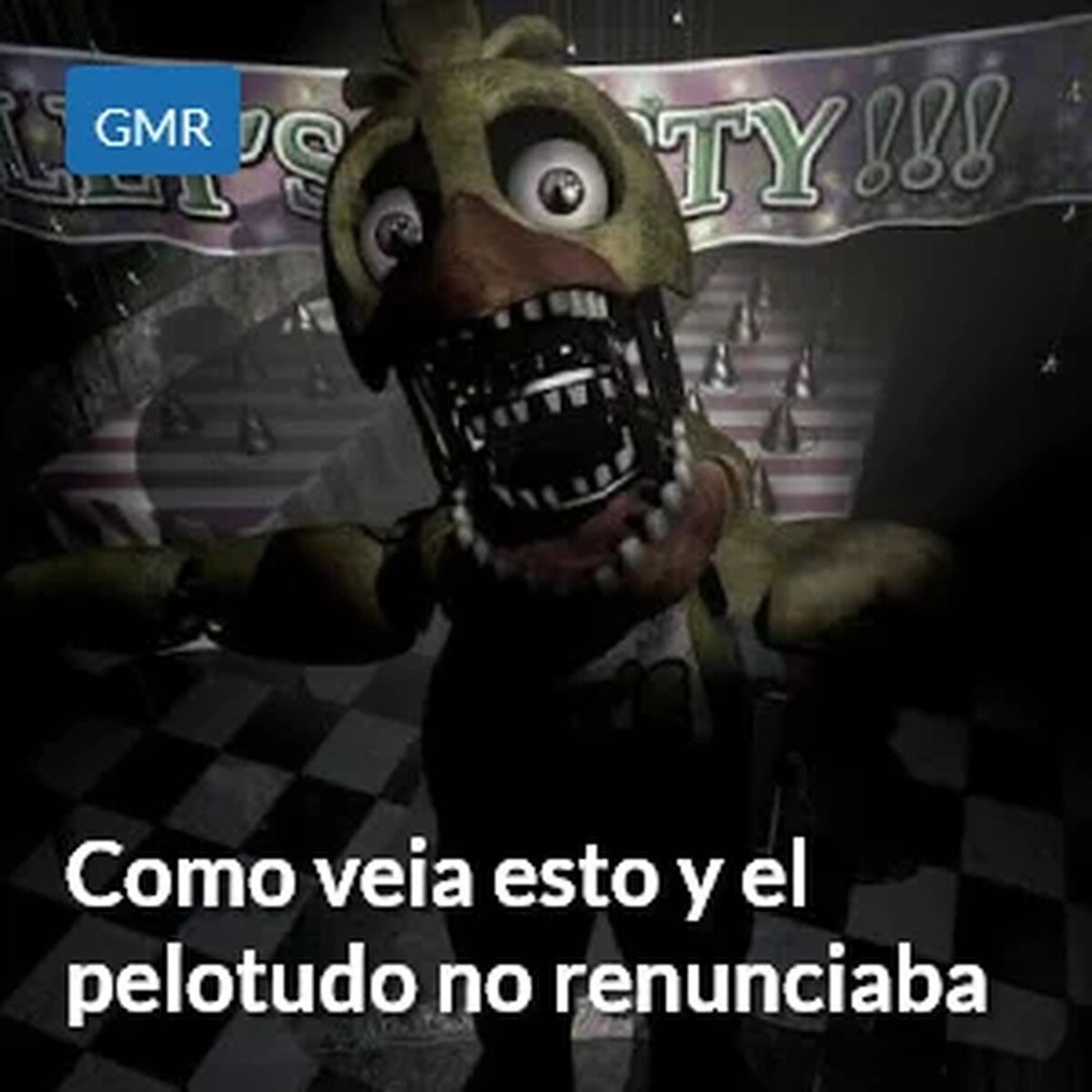 Al primer susto estoy escribiendo la carta