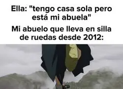No le conoc&iacute;a ese &iacute;mpetu al abuelo