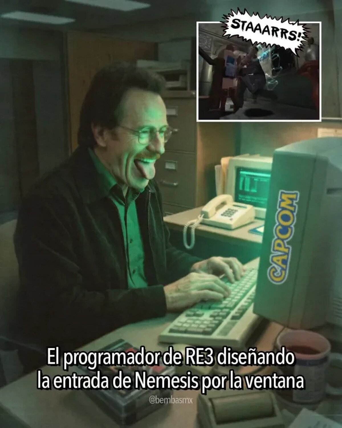Lo que se debi&oacute; reir mientras lo hac&iacute;a...