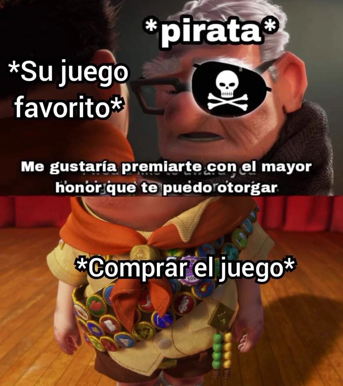 El m&aacute;ximo honor