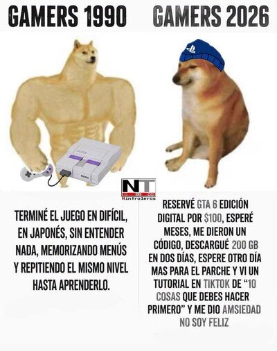Para los gamers de anta&ntilde;o
