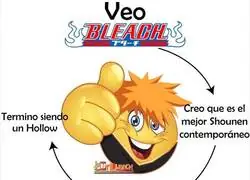 Yo despues de ver Bleach