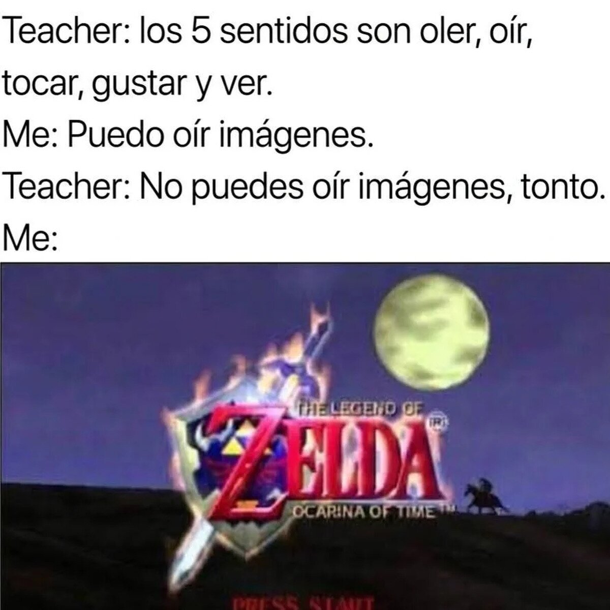 Ya puedo escuchar ese arpa