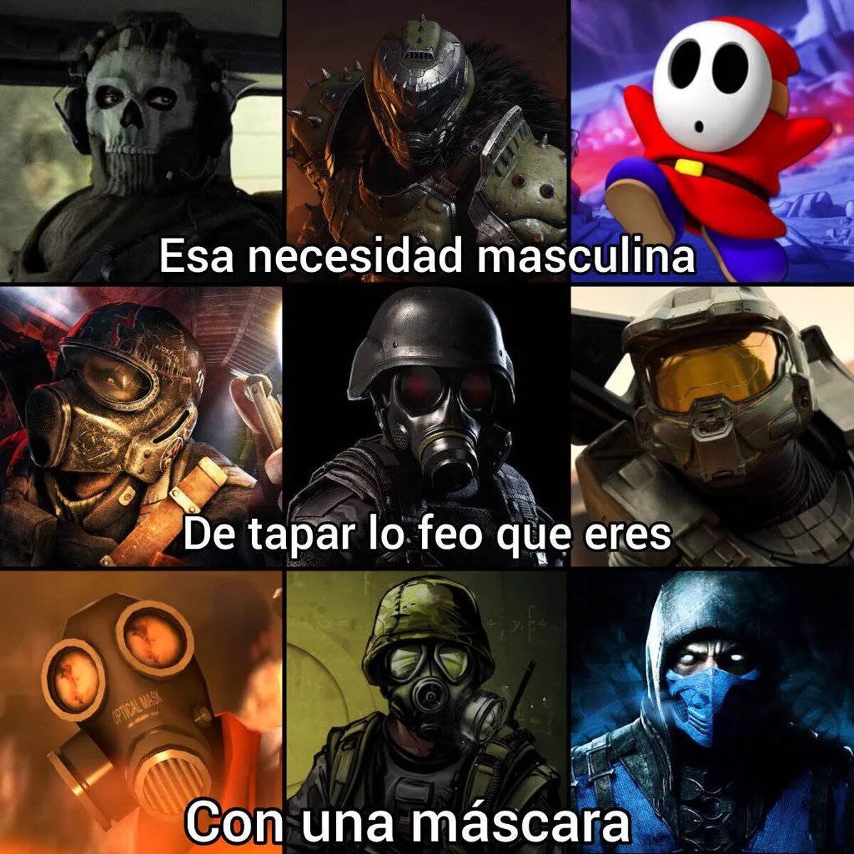 Una máscara para los feos
