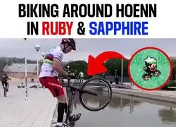 Como extra&ntilde;o la bici de Pok&eacute;mon Zafiro