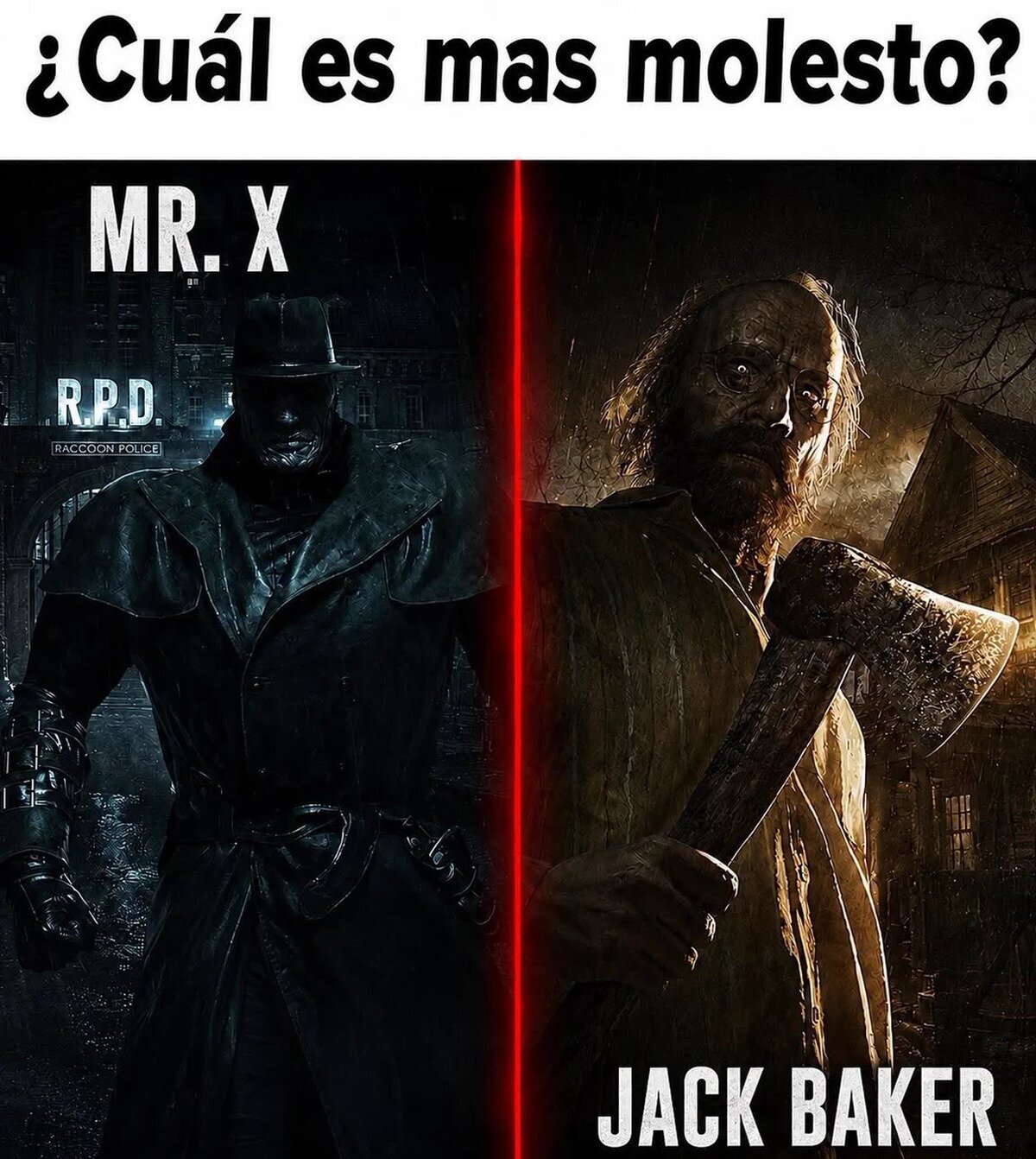 Mr. X, sin duda... pero con más aura