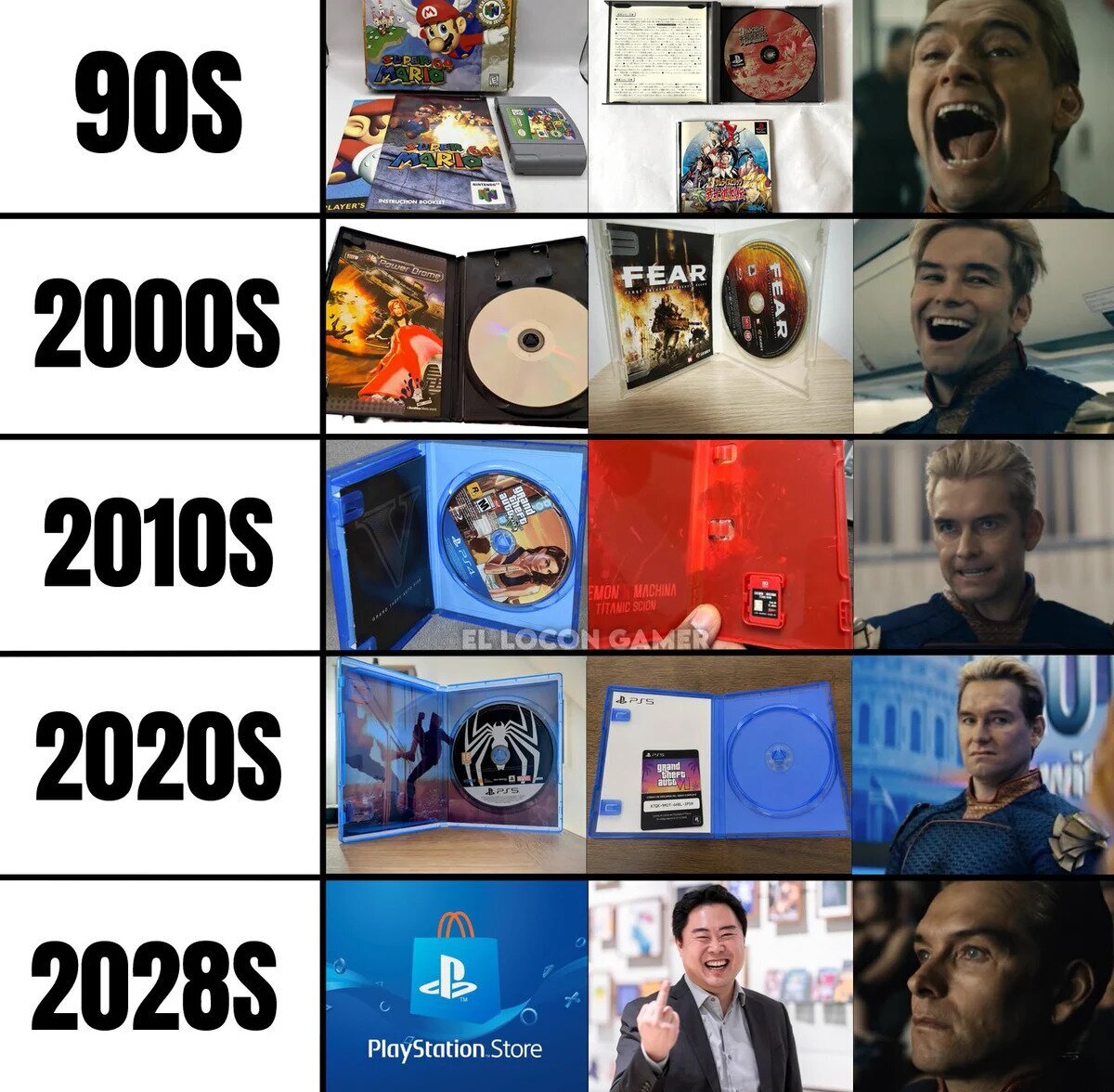 La evoluci&oacute;n de un formato que fue a menos