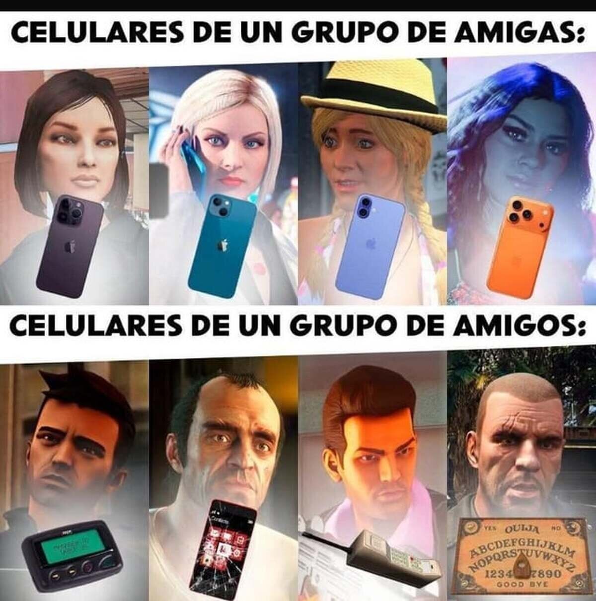Las t&iacute;as con iPhone y los t&iacute;os con lo que pillan en el Carrefour
