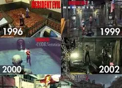 Resident Evil: evoluci&oacute;n de los gr&aacute;ficos y gameplay