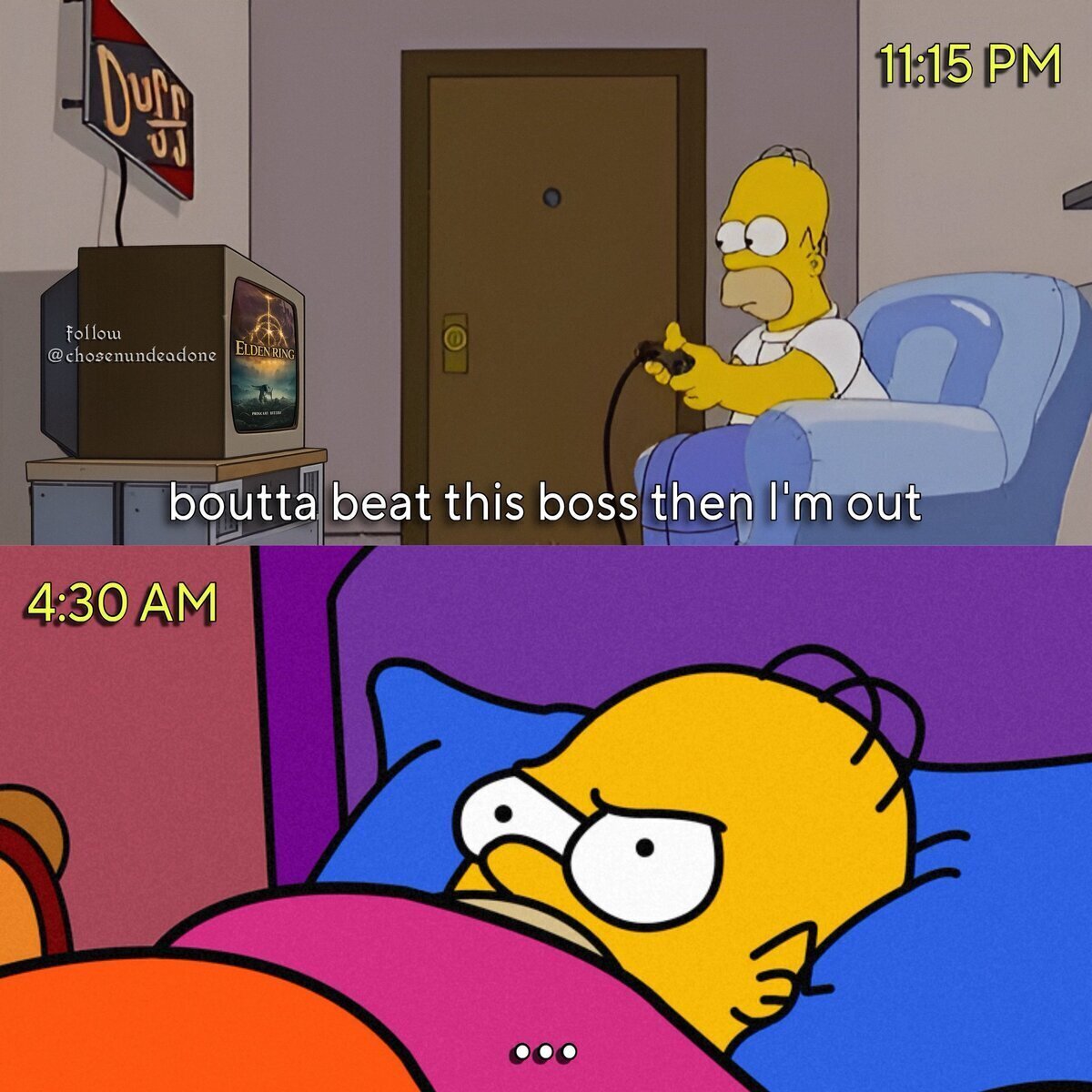 La horrible sensaci&oacute;n de irse a dormir sin derrotar a ESE jefe