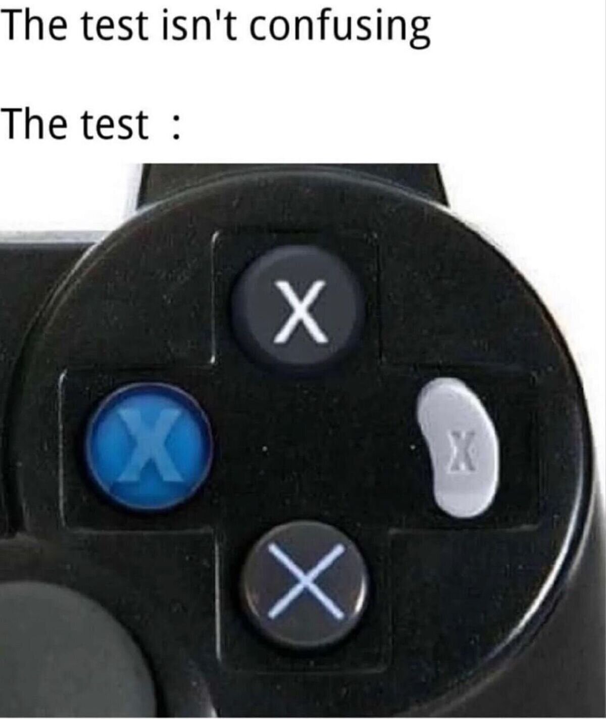 Press X to continue
