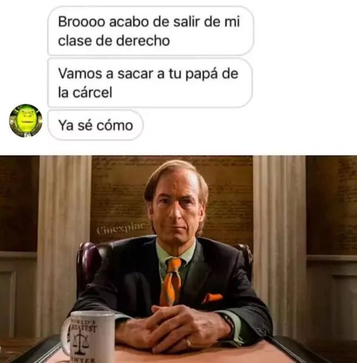 Esa foto de perfil no convence
