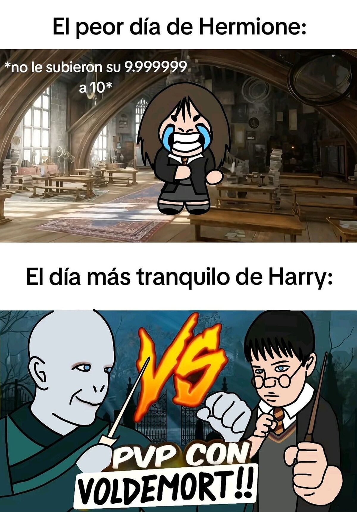 Los d&iacute;as m&aacute;s pesados de Hogwarts