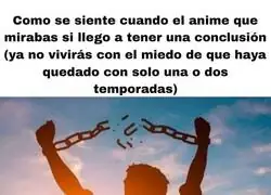 Cuando el anime termina perfectamente