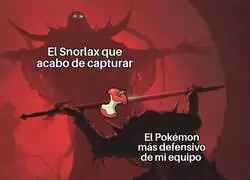 Hay un temita con Snorlax