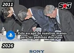 Te desconozco, Sony