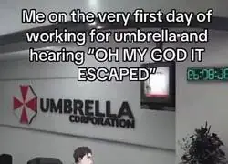 Primer d&iacute;a trabajando en Umbrella
