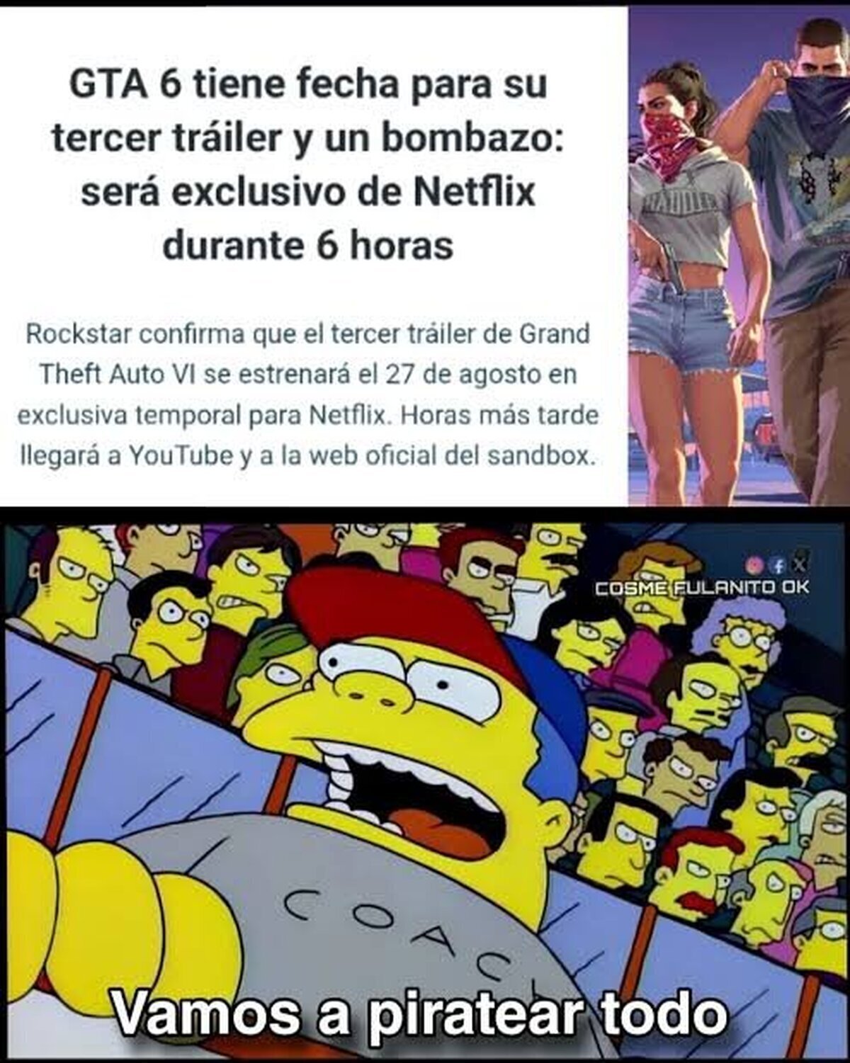 6 horas de exclusividad en Netflix, vamos a arruinar la sorpresa en 5 minutos