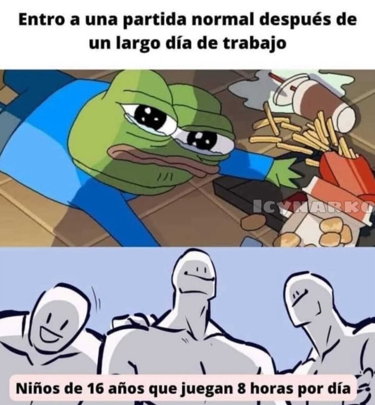 Otra vez los try-hards estos