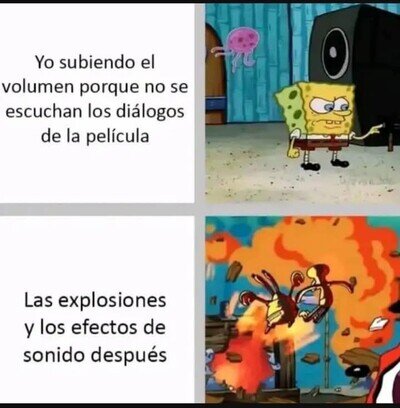 El extra&ntilde;o formato de audio cuando las pelis pasan a TV