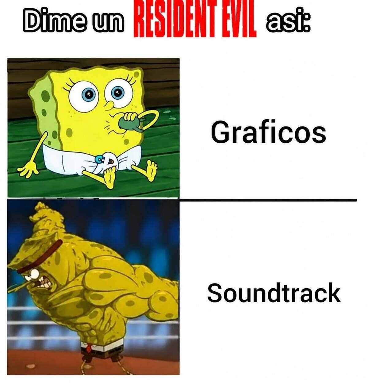 El resident evil que sonaba bestial