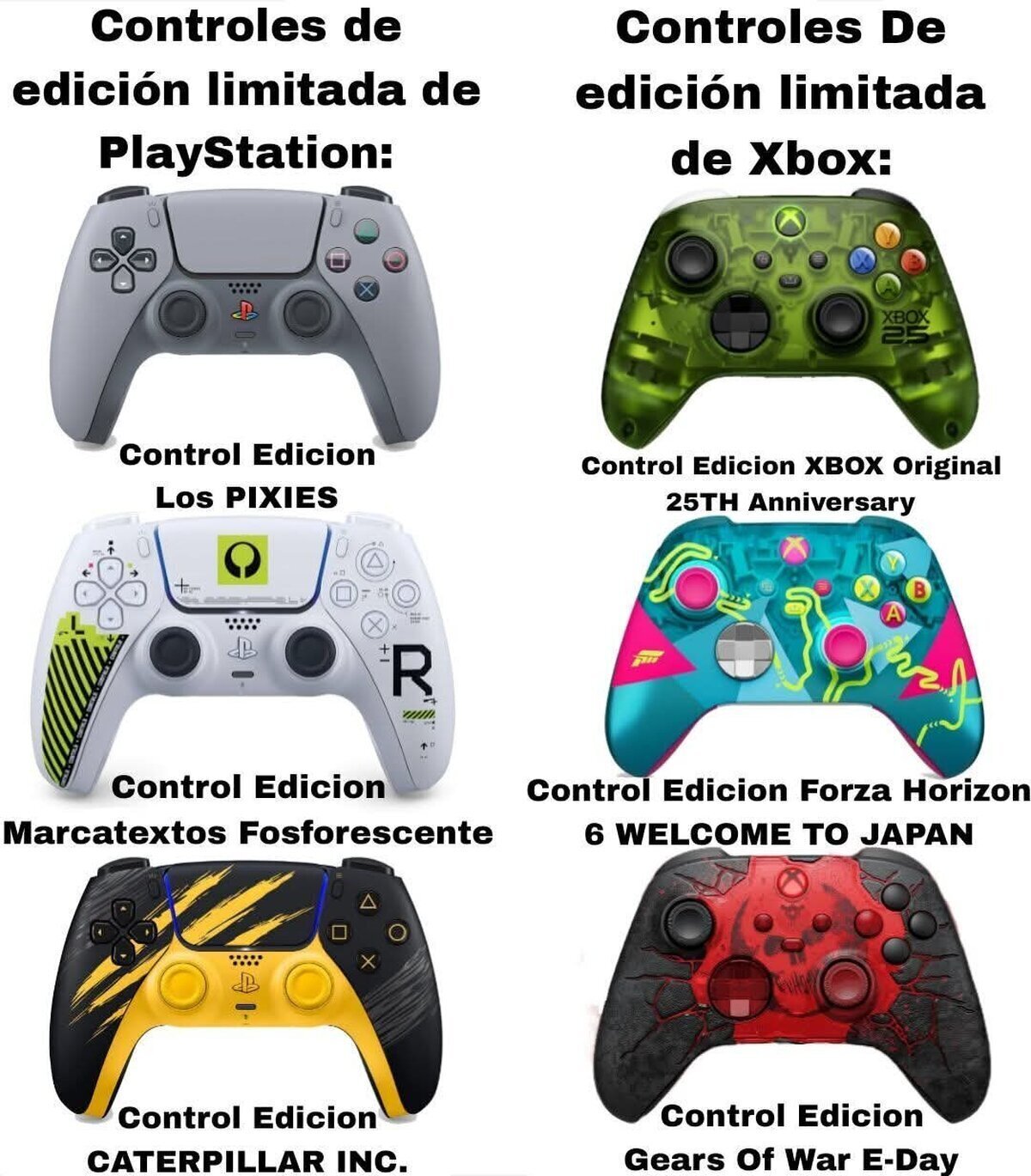 Ojito a todos estos Dualsense