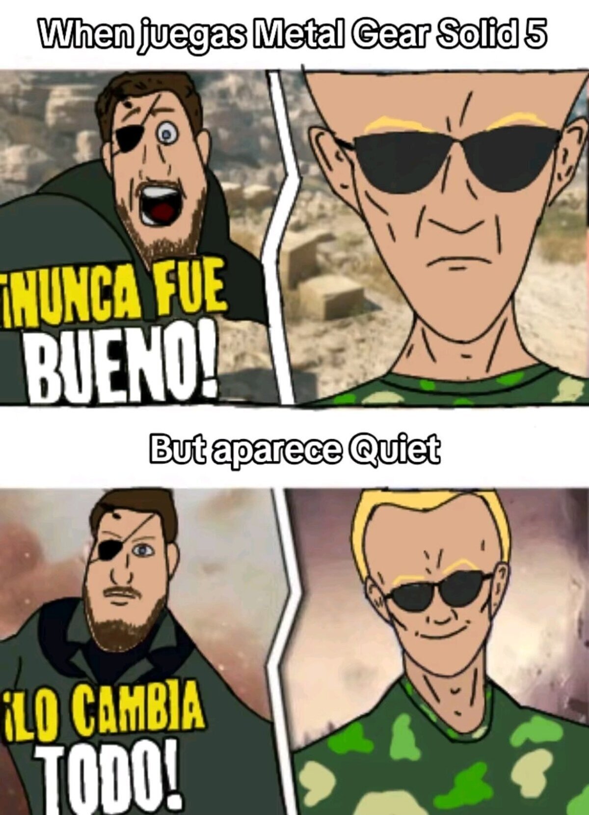 Es lo más épico del MGS5