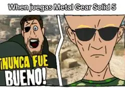Es lo m&aacute;s &eacute;pico del MGS5