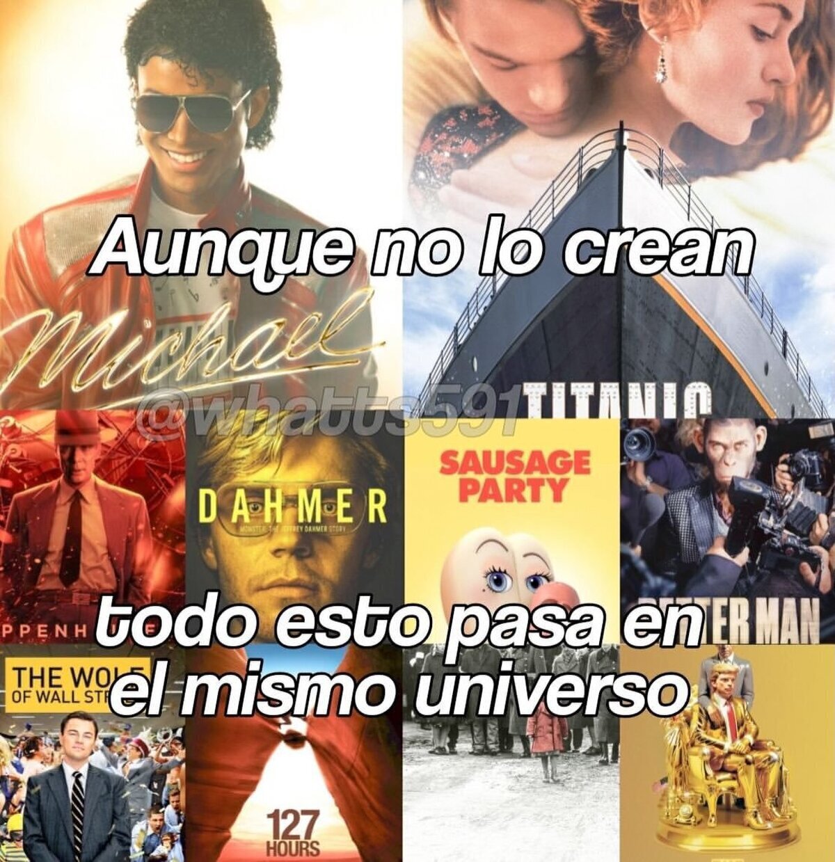 Aunque no lo crean, todo esto pas&oacute; en el mismo universo