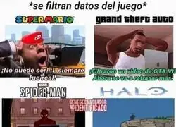 Cuando filtran un gameplay