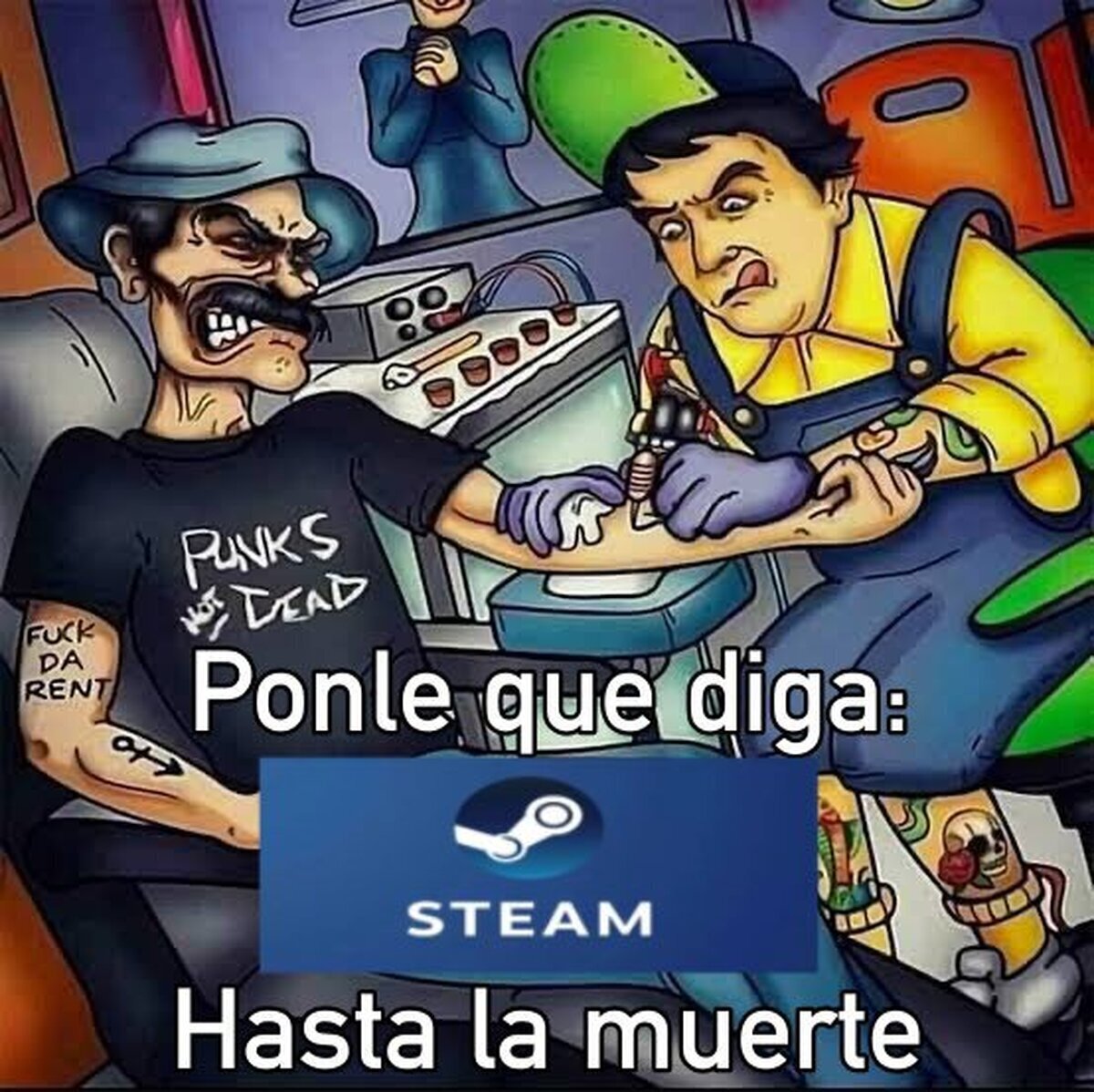 Los amo, señores de Steam