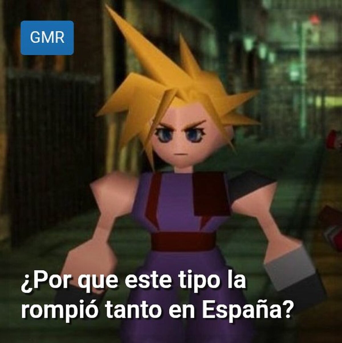 La importancia de FF-VII en Espa&ntilde;a