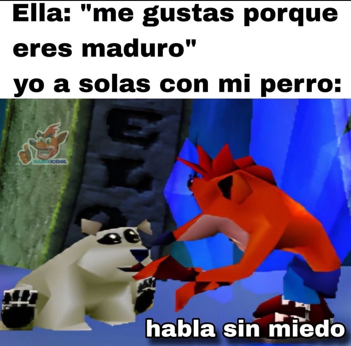 S&eacute; que si le insisto, lo terminar&aacute; haciendo