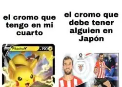 Los cromos en Jap&oacute;n