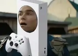 Xbox Series S viendo el trailer de GTA 6