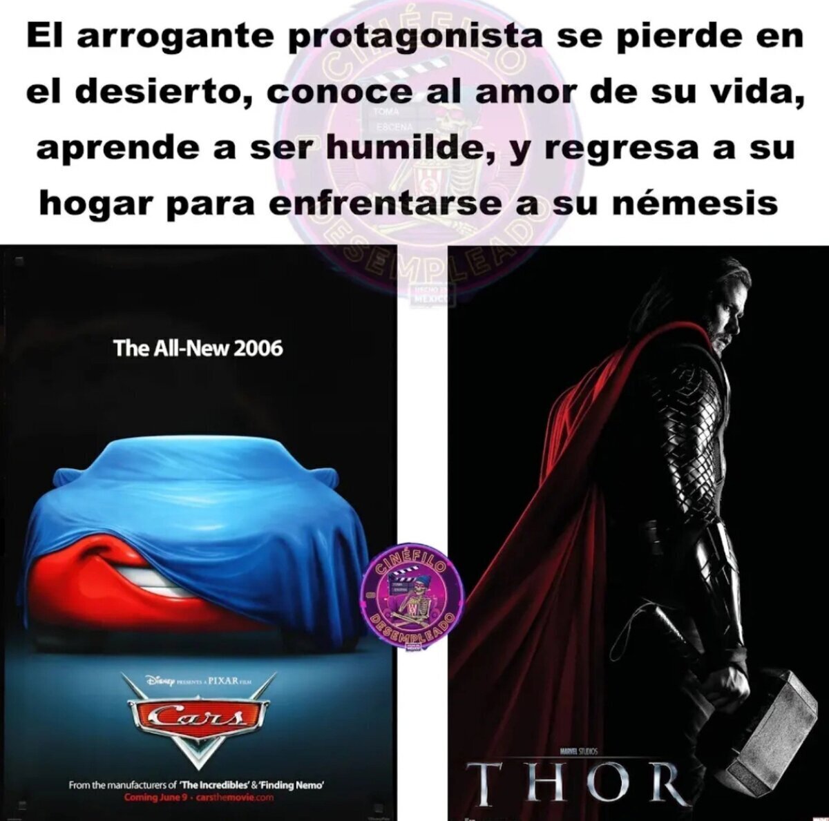 Paralelos entre Cars y Thor