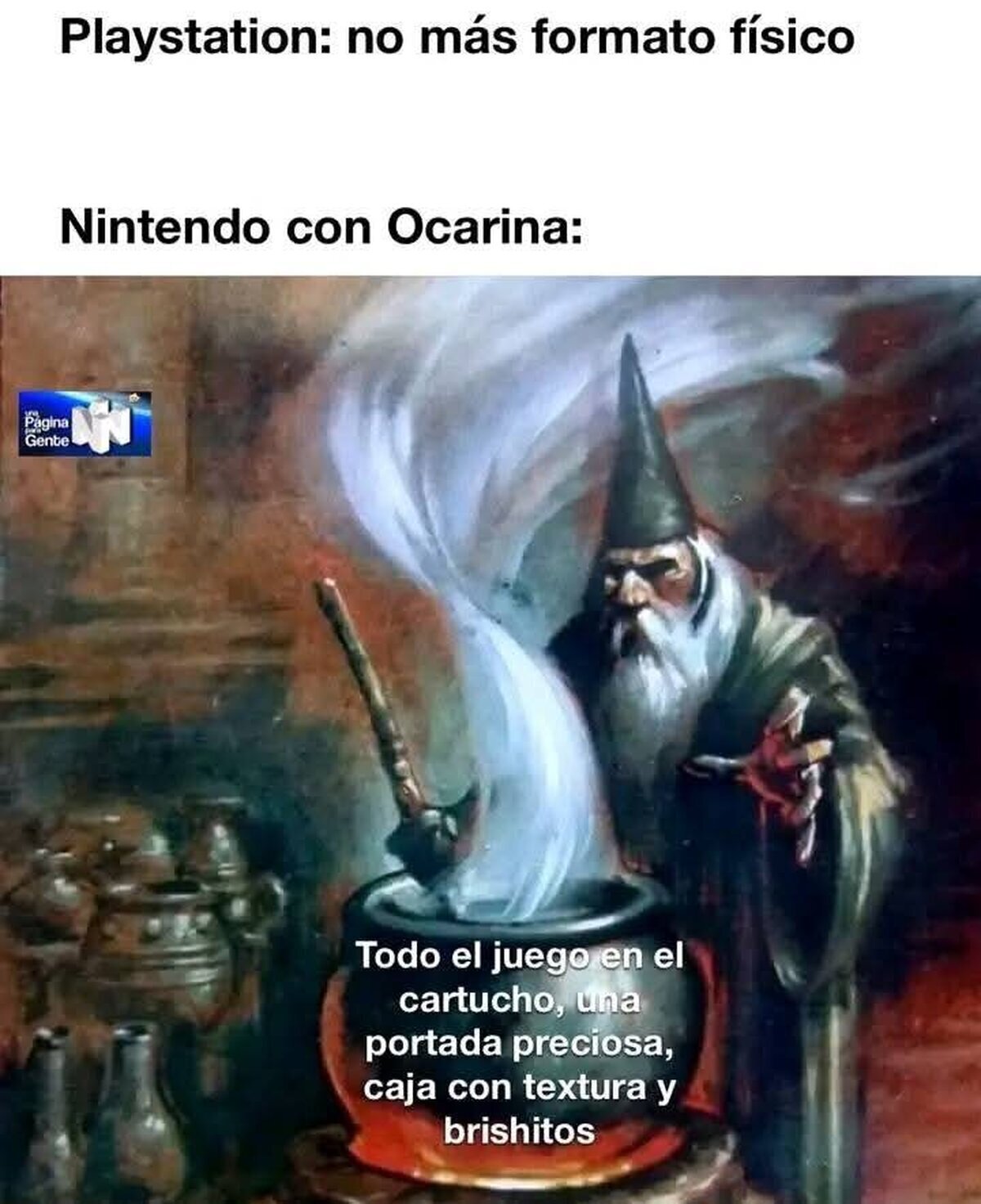 Nintendo, cocine y de c&aacute;tedra.