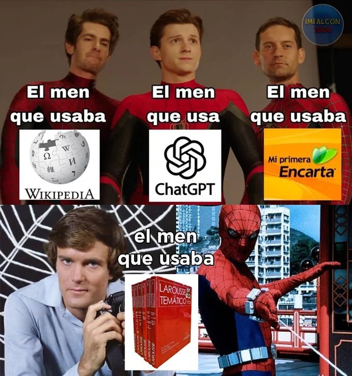 Enciclopedias explicados con Spider Man