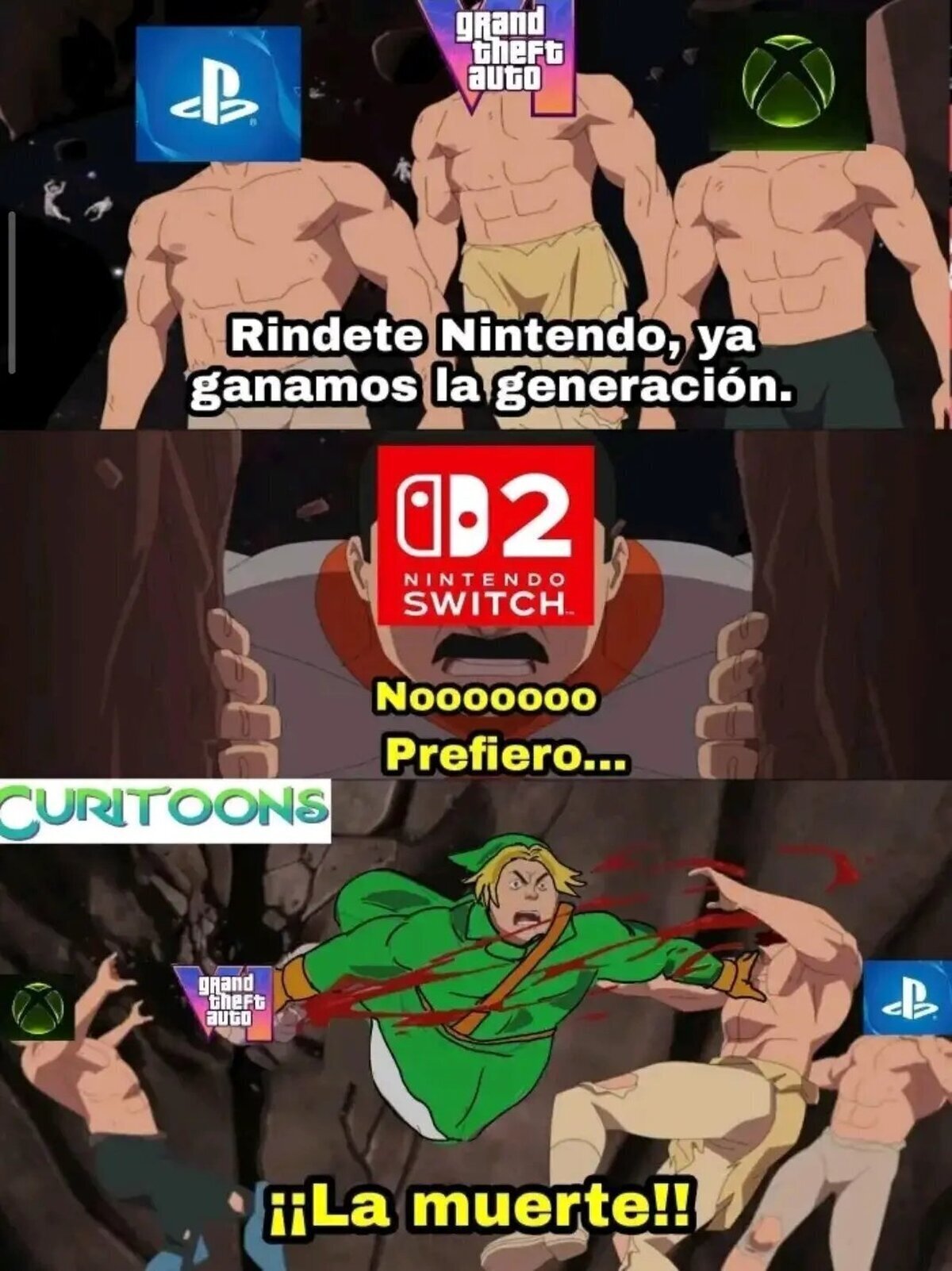 Sali&oacute; de la nada a seguir compitiendo