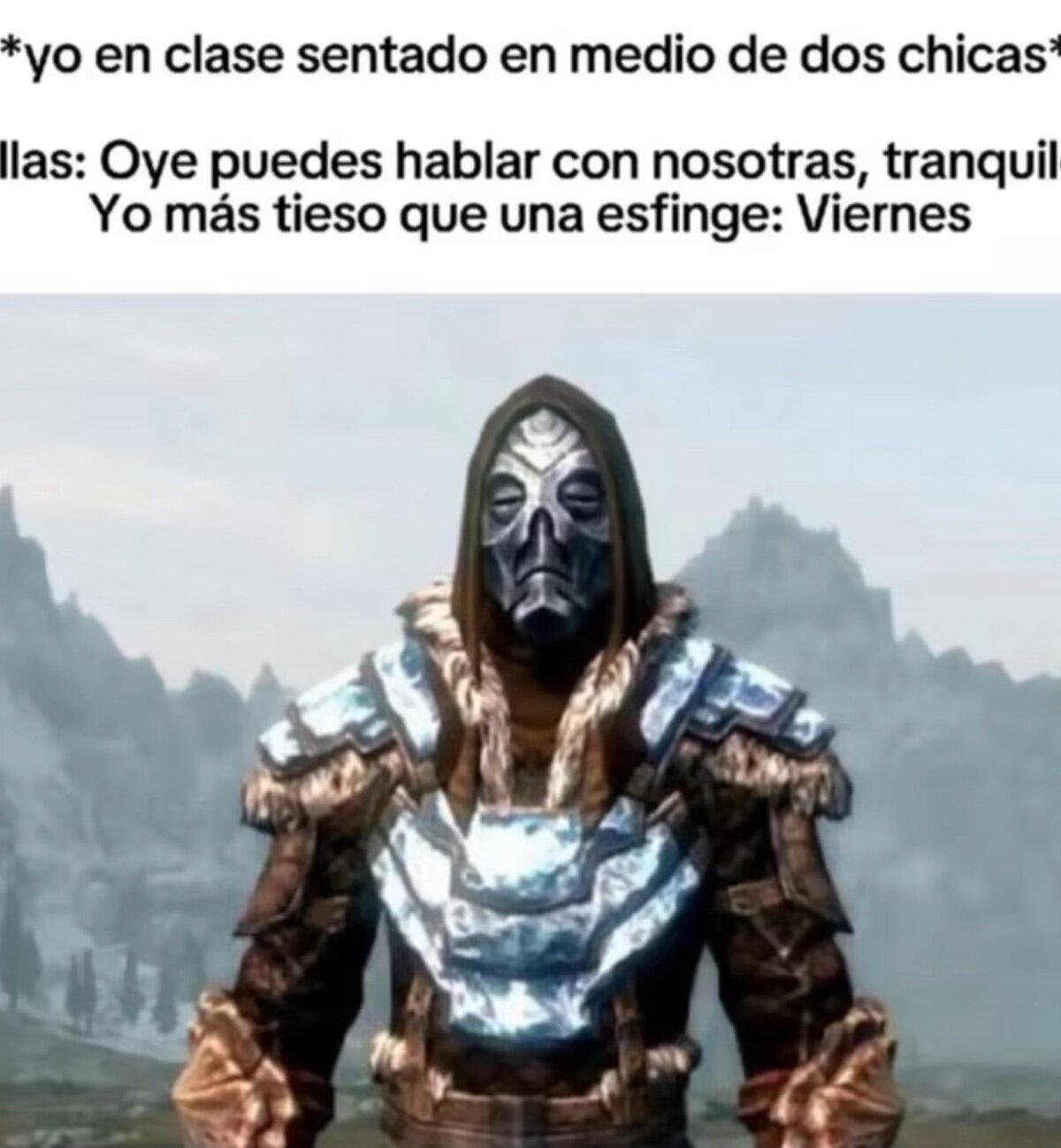 Me dan miedo, la verdad