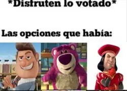 Las opciones de voto de mi pueblo
