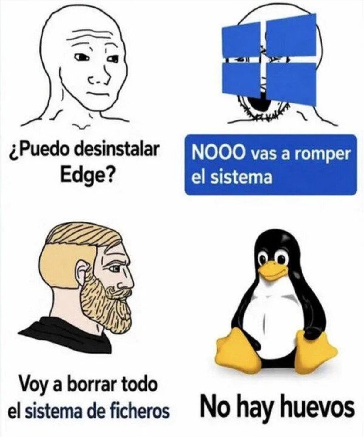 Linux no le tiene miedo a nada