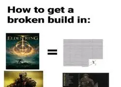 Builds rotas en algunos soulslike