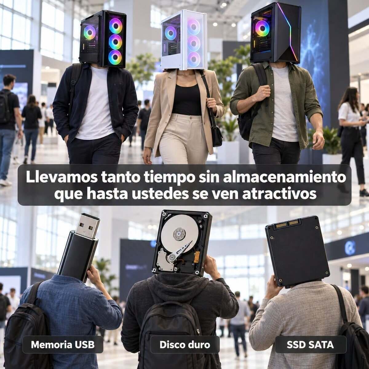 Extraño el almacenamiento físico de antaño