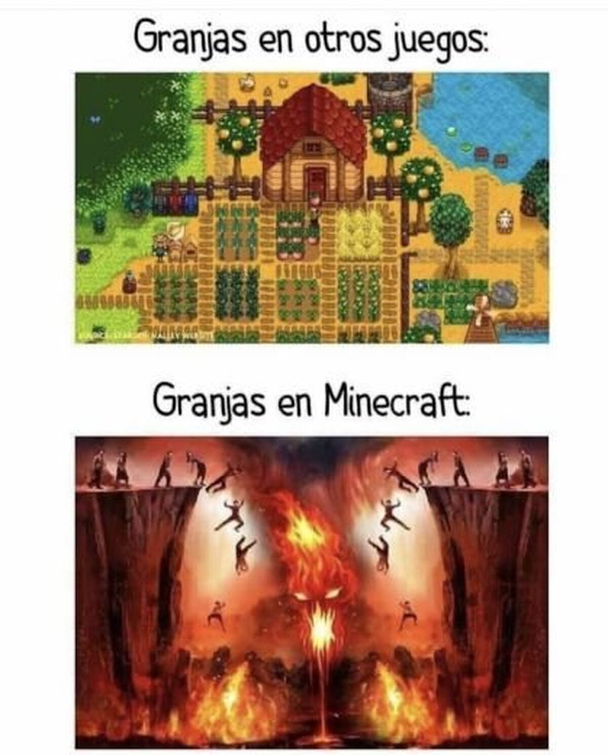 &iquest;Qu&eacute; pasa en las granjas de Minecraft?