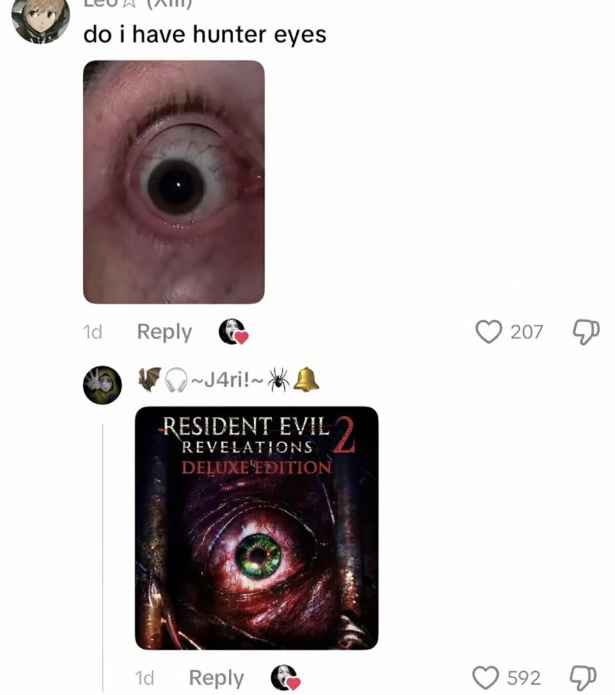 Qué miedo esos ojos