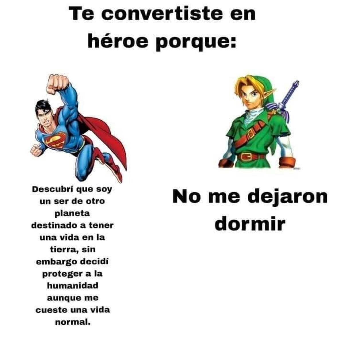 Los motivos de un heroe