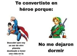 Los motivos de un heroe