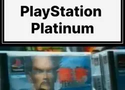As&iacute; era el anuncio comercial de PlayStation Platinium