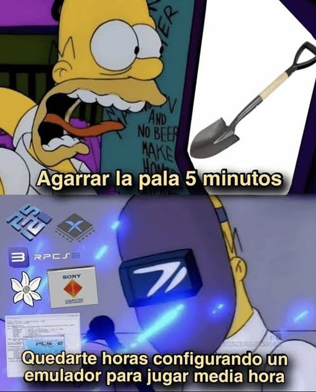 5 minutos de trabajo vs 3 horas de configuraci&oacute;n para que funcione